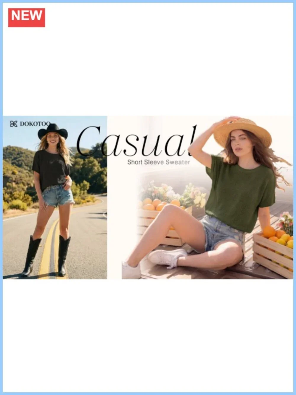 Lightweight Short Sleeve V-Neck Pullover Sweater Women Ribbed Knit